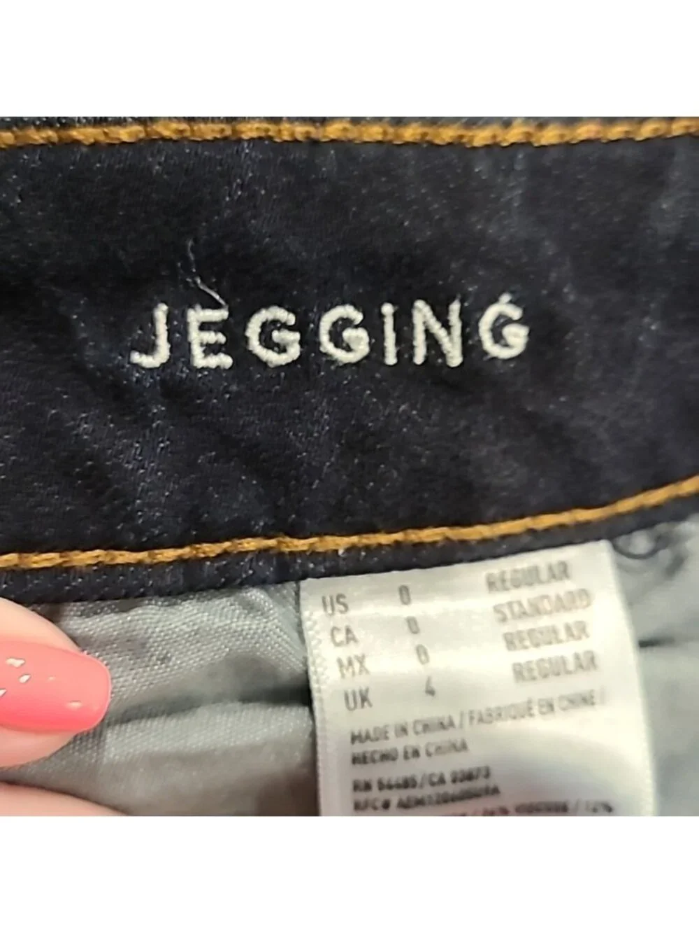 American eagle super super stretch dark wash jeggings